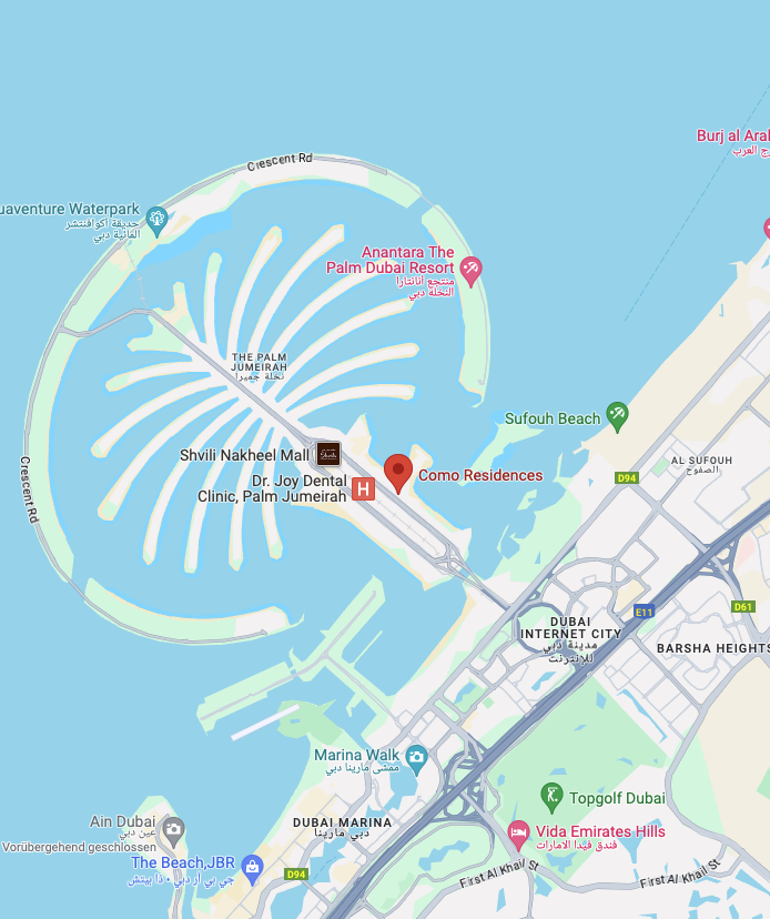 nakheel-como-residences-google-maps-location